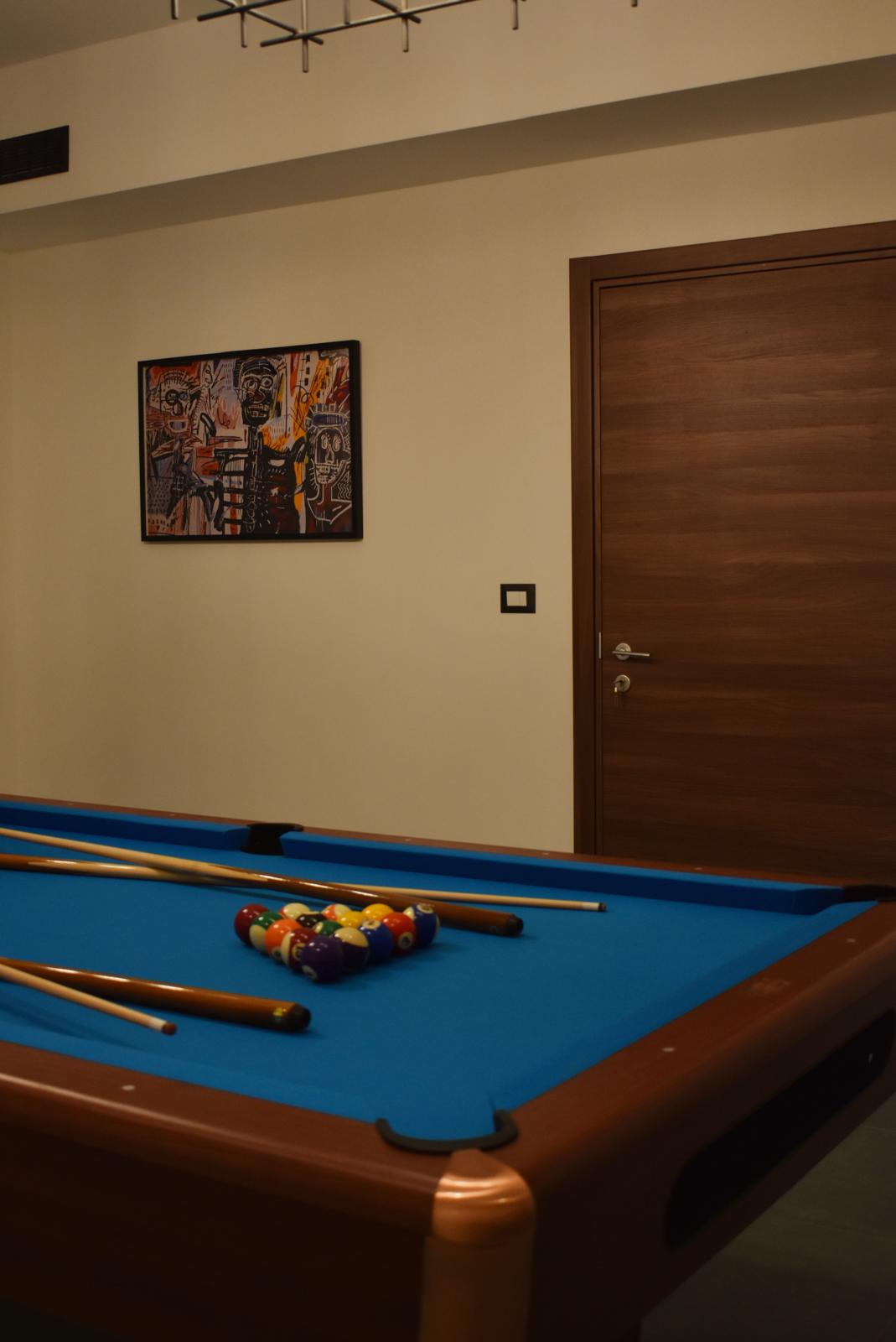 Villa game room