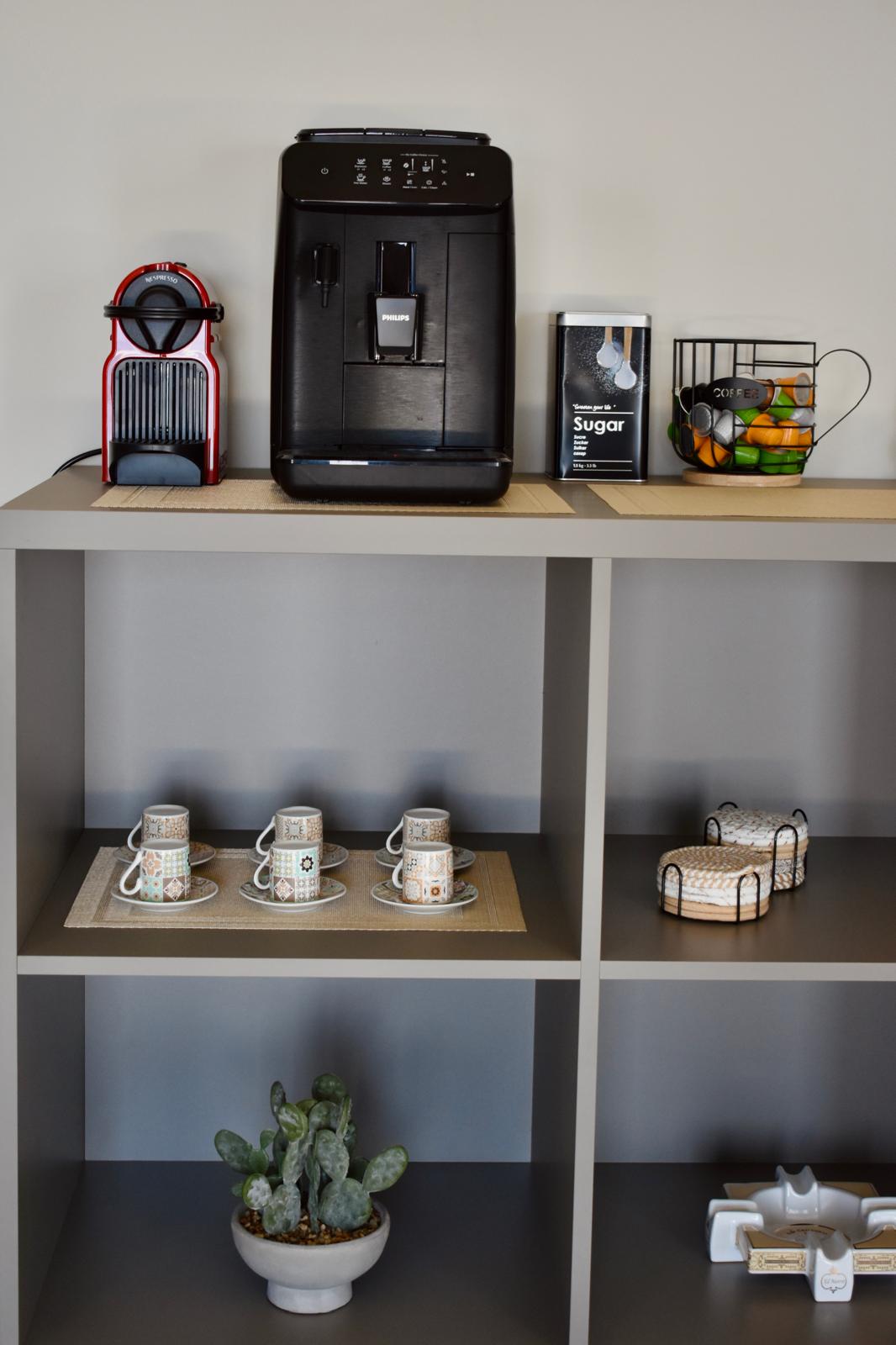Kitchen coffee station