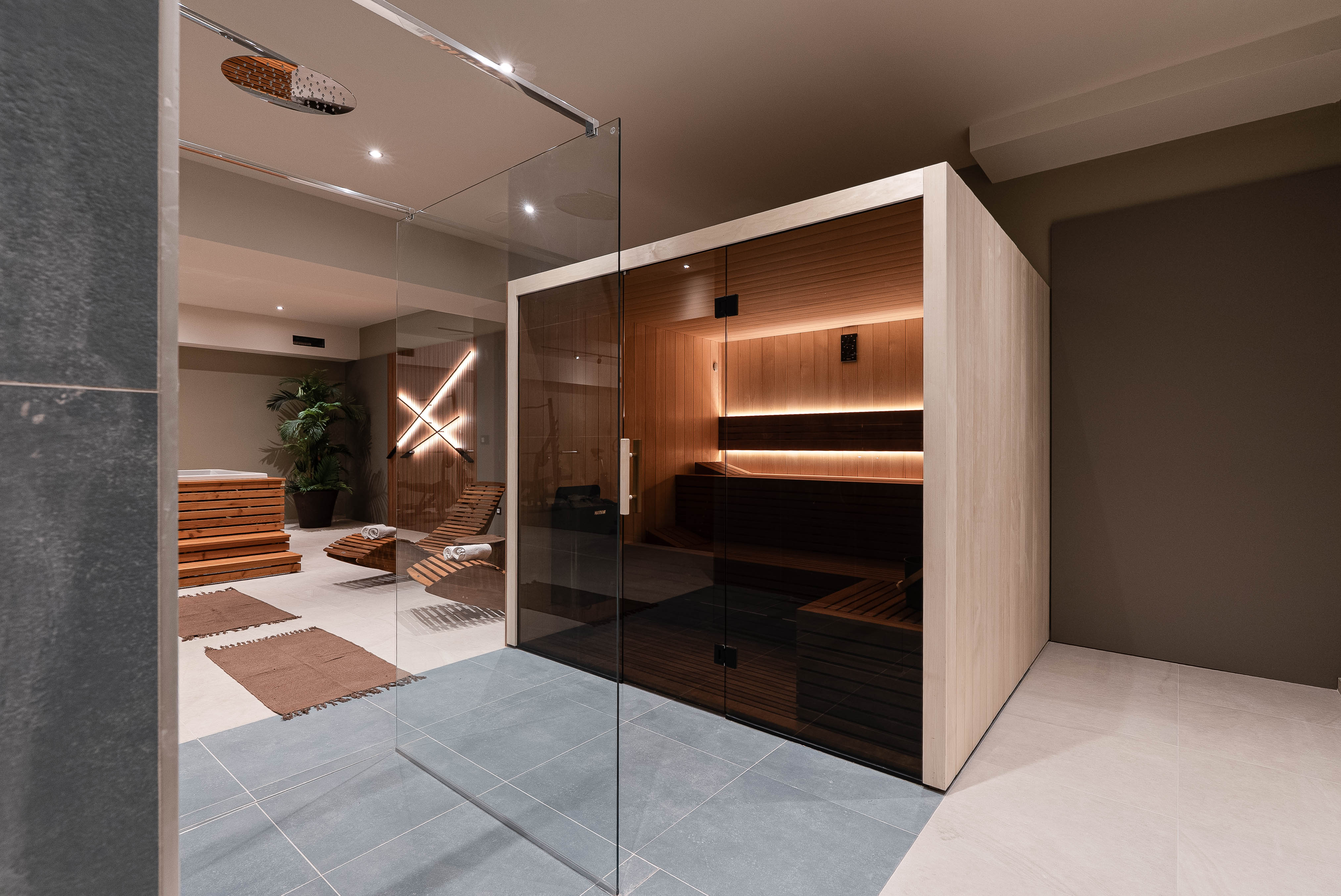 Villa sauna
